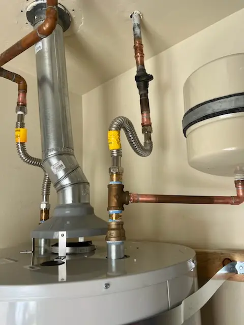 Water heater installation and plumbing repair in Litchfield